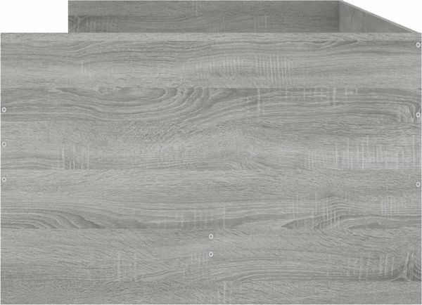 vidaXL Bettgestell mit Schubladen Grau Sonoma 100x200 cm 3207341 Bild 7