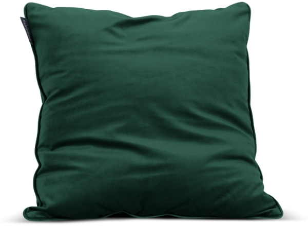 Micadoni Kissen Rachel Samt Flaschengrün