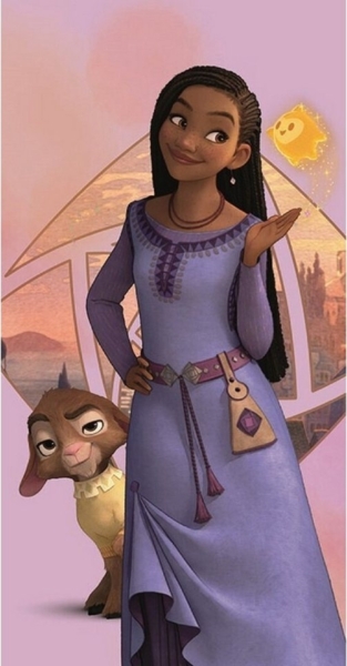 Disney Wish Badetuch 140x70 cm Hochwertiges & langlebiges Strandtuch