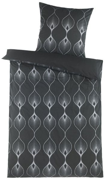 Optidream Bettwäsche Set Renforcé 135x200 Design Blake Wende, Renforcé, 2 teilig, Sommer Geschenke Idee Frauen Männer weich sale Reißverschluss Partner