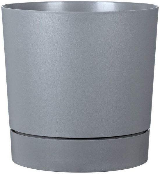Scheurich Übertopf 39/235 PLANO+, Pflanzgefäß aus Kunststoff, ØxH: 38,7x38 cm