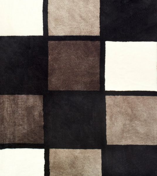 Gözze - Weiche Kuscheldecke, Cashmere Feeling, Hohes Stoffgewicht 500 g/m², Antigua, 150x200 cm - Taupe/Creme/Schoko
