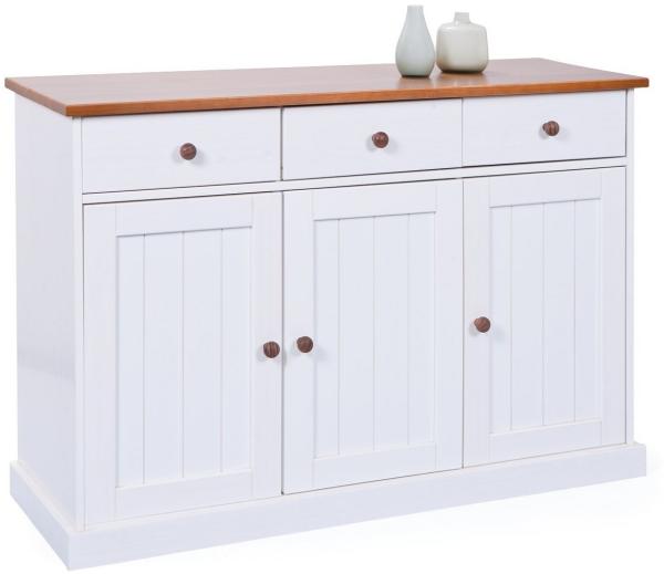 Kommode 'Westerland' weiß/braun