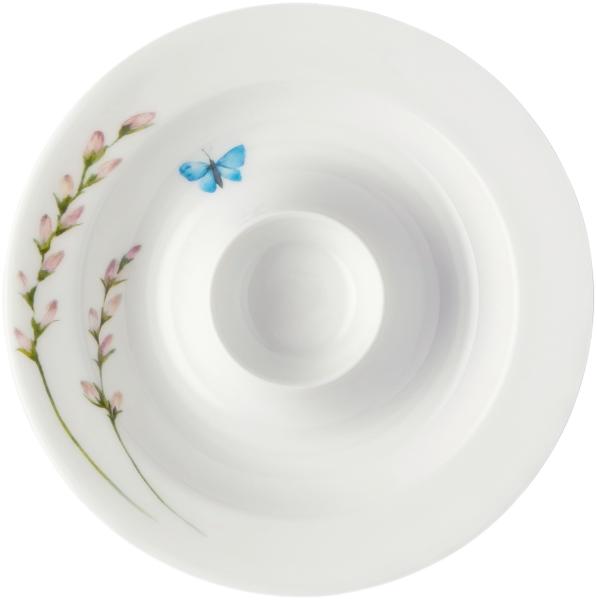 Hutschenreuther Nora Eierbecher mit Ablage, Bone China, Spring Vibes, 13 cm, 02048-726041-15525