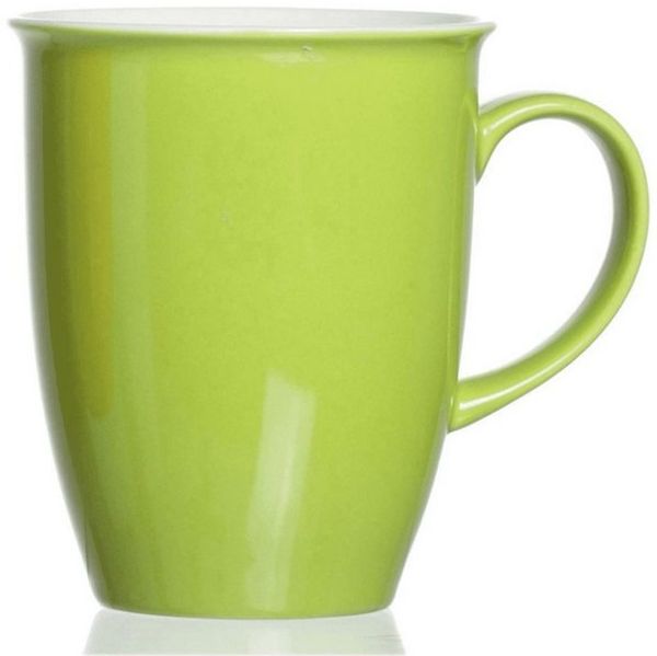 Ritzenhoff & Breker Doppio Kaffeebecher, Kaffee Becher, Tasse, Geschirr, Porzellan, Grün, 320 ml, 515800 Bild 2
