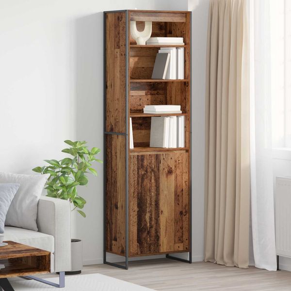 vidaXL Hohe Schränke Altholz 60 x 36 x 200 cm Holzwerkstoff 3403032