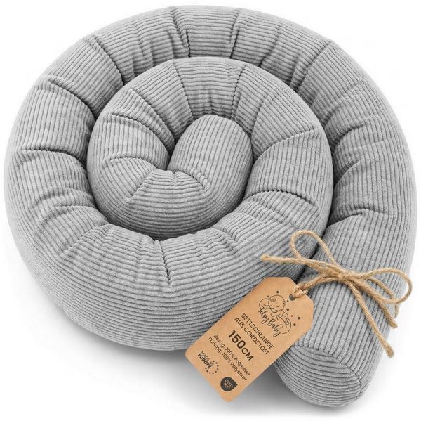 Totsy Baby Seitenschläferkissen Bettschlange Body Pillow - Kopfkissen lang Bettrolle Schlafkissen