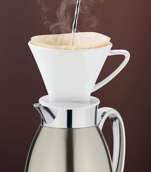 Cilio Venezia Isolierkanne 1,0 l titangrau
