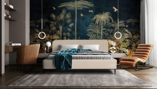 Polsterbett Doppelbett MIAMI 140x200cm Komplettset in Stoff NOW OR NEVER Beige