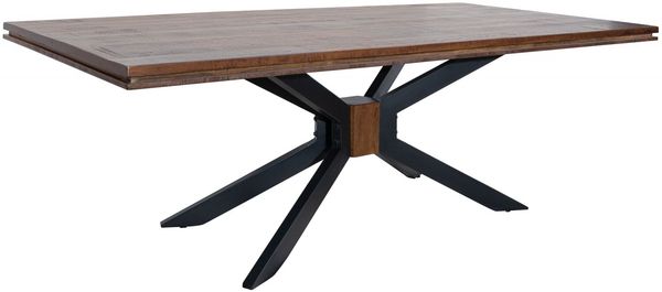 Esstisch Mango 210x107x76 braun lackiert STILMÖBEL #121
