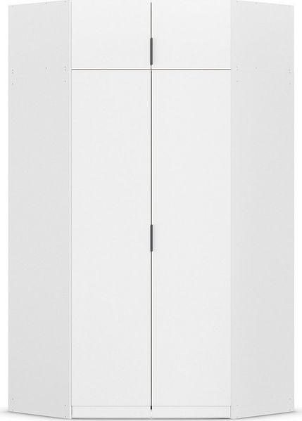 rauch Kleiderschrank Eckschrank Schrank Ankleidezimmer Schlafzimmer Garderobe LAGOA voll ausgestattet viel Stauraum, optional mit Aufsatz MADE IN GERMANY
