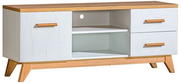 Lowboard TV-Unterschrank Seven 135x40x55cm Nash Eiche Andersen Kiefer