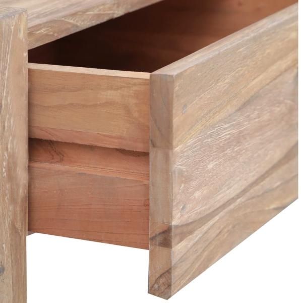 vidaXL Couchtisch 110×60×40 cm Teak Massivholz [287892] Bild 8