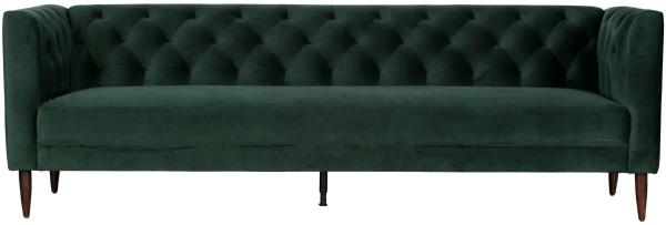 3 Sitzer Sofa Nisa aus Samt