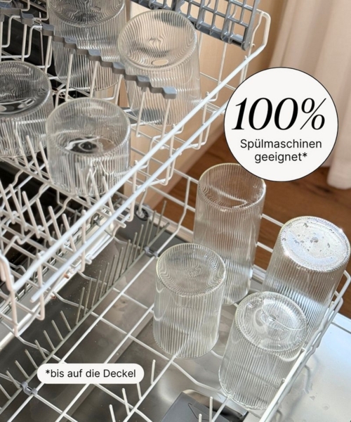 Zoha Vorratsglas Luftdichte Glasbehälter mit Akazienholz-Deckel & stapelbarem Glas, Borosilikatglas, (Komplett Set, 6-tlg, Verschiedene Größen), Behälter aus Glas - Borosilikatglas Bild 2