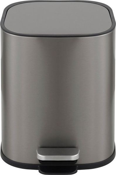 OTTO home Mülleimer Keenna, Soft Close, mit verstecktem Griff, Treteimer für Küche oder Bad, Abfalleimer mit Deckel