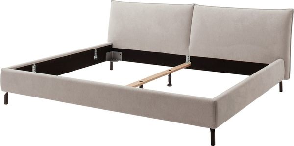 Home affaire Polsterbett Fionara, Familienbett, extrabreite Liegefläche 240cm, in 2 Längen, inkl. 7-fache Einlegetiefenverstellung & saugroboterfreundliche Höhe Bild 3