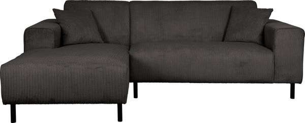 Home affaire Ecksofa ARROS L-Form, incl. loser Zierkissen, Maße B/T/H: 235/163/81 cm, auch in Cord