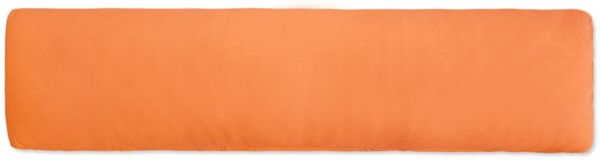 Traumschlaf Basic Single Jersey Kissenbezug|40x180 cm für Seitenschläferkissen| terra