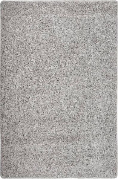 vidaXL Shaggy-Teppich Hellgrau 200x290 cm Rutschfest 340386