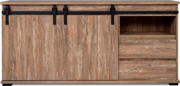 Sideboard 'MARRAKESCH', Valhalla Eiche/Milford Kiefer, 180 cm