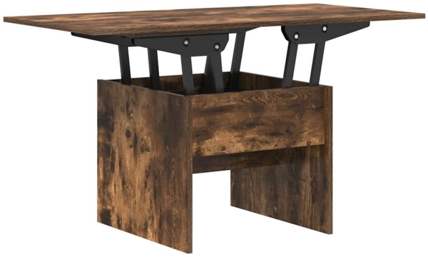 vidaXL Couchtisch Geräucherte Eiche 55 x 54,5 x 45 cm Holzwerkstoff 887413