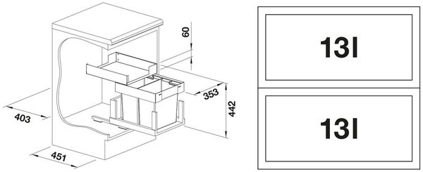BLANCO SELECT II 40/2 Combi 527854 Bild 2