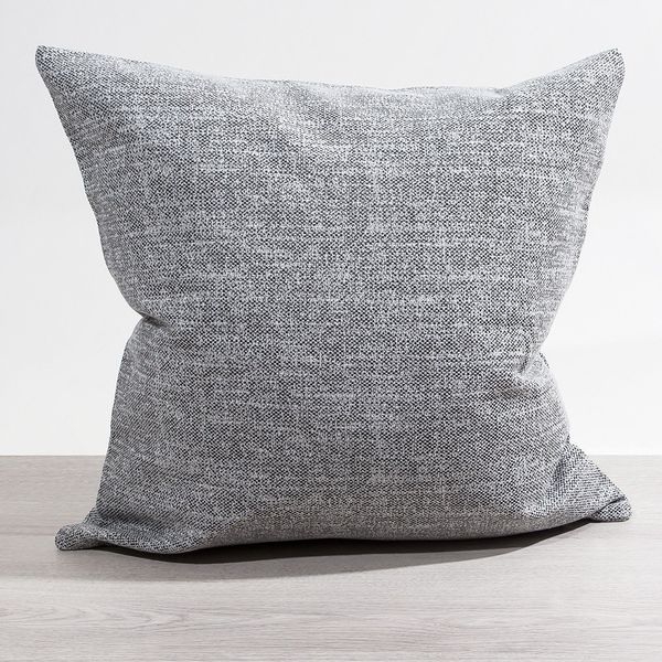 Kissen Deko von Lysel - grau Batna 48x48 Baumwolle Polyester kissenbezug Dekokissen