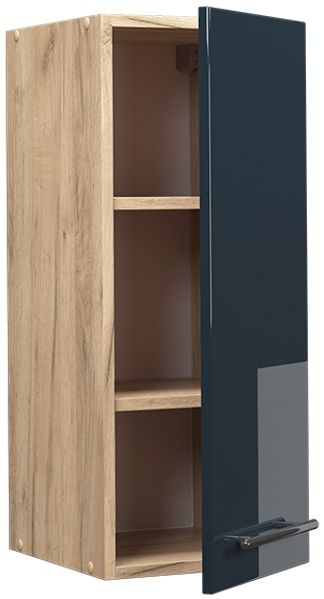 Hängeschrank Fame-Line Dunkelblau Hochglanz 30 cm Vicco Bild 4