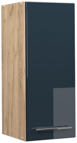 Hängeschrank Fame-Line Dunkelblau Hochglanz 30 cm Vicco