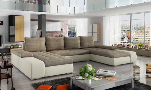 Eltap Marino Ecksofa (Berlin 03, Soft 33) Symmetrisch