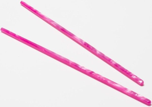G.F. Heim Söhne Essstäbchen aus Acrylglas pink 39-19