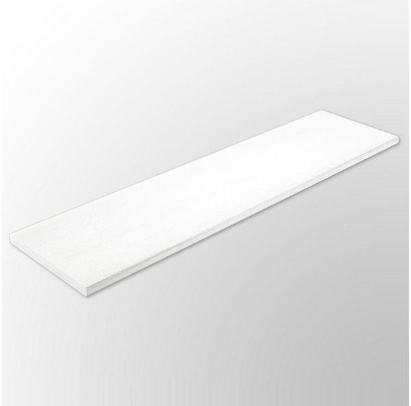Regalboden weiß 120 x 60 x 1,6 cm Melaminbeschichtet