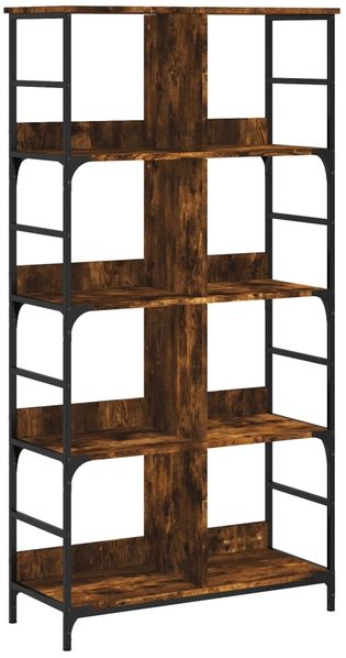 vidaXL Bücherregal Räuchereiche 78,5x33x153 cm Holzwerkstoff 835256 Bild 2