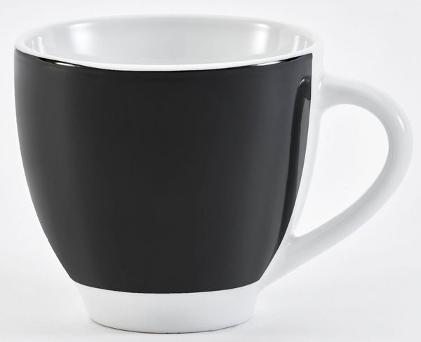 van Well Tasse Vario, 6-tlg, Porzellan, spülmaschinen- und mikrowellengeeignet, 6-teilig