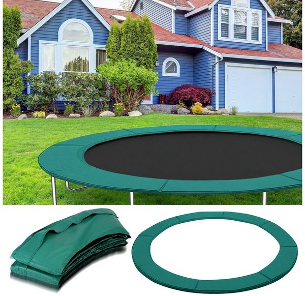 Clanmacy Trampolin-Abdeckplane Randabdeckung Federabdeckung Randschutz Schutz Für Trampolin 244-426cm