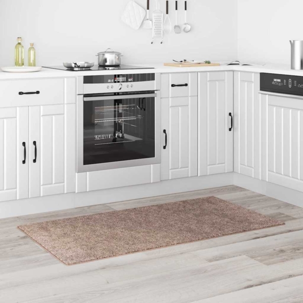 vidaXL Anti-Rutsch Shaggy Teppich Braun 80 x 150 cm PP 4019790 Bild 2