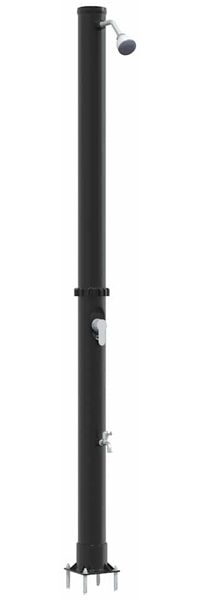 vidaXL Außen Solardusche Schwarz 217 cm PVC und Aluminium 42003408 Bild 3