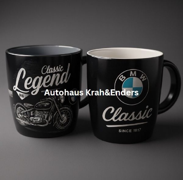 BMW Tasse 2x BMW M Logo Tasse Kaffebecher Kaffeetasse Becher Classic, 1-tlg.