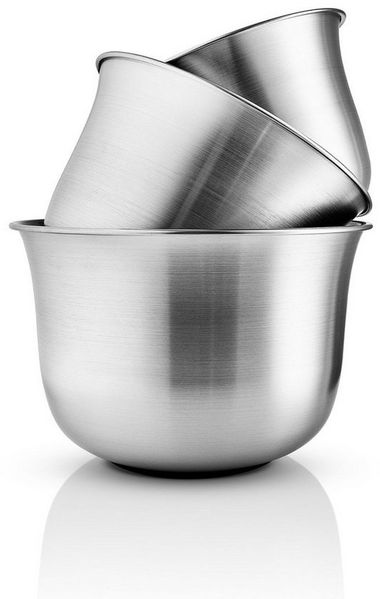 Eva Solo Rührschüssel Green Tool 3-teilig, Edelstahl, Silikon, (Set)