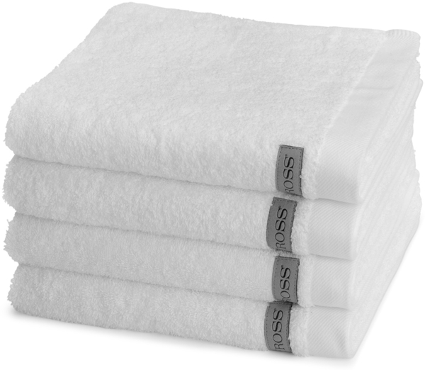 Ross Sinfonie 4 tlg. Frottier-Set - 4 X Handtuch (50 X 100cm) - 500 g/m2 - Kiesel