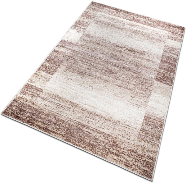 my home Teppich Beldre, rechteckig, Höhe: 9 mm, mit besonders weichem Flor, Kurzflor, modernes Design, mit Bordüre Bild 2