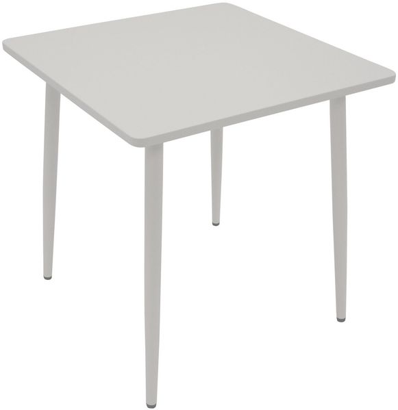 DEGAMO Bistrotisch DENVER 70x70 cm, Stahl, Innen und Außen