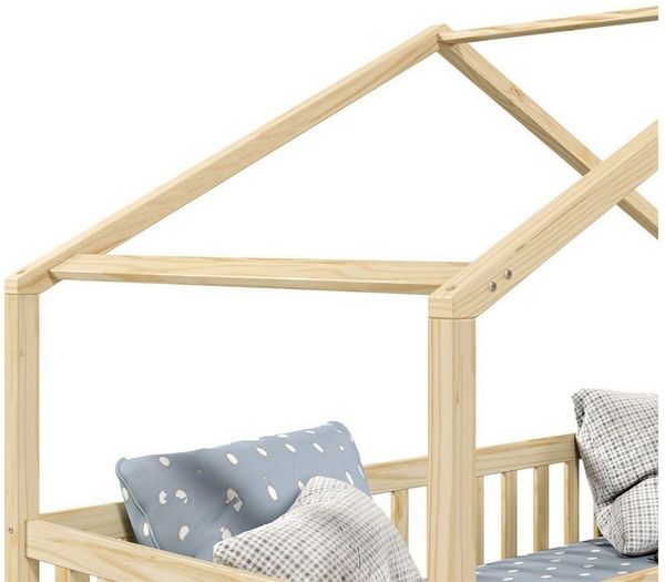 IDIMEX Kinderbett ELEA, Hausbett Montessori Bett Kinderbett Tipibett 90x200 Kiefer Schublad Bild 4