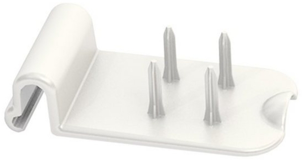 Ornamin Frühstücksbrett ORNAMIN Großes Essbrettchen mit Zubereitungshilfe, Qualitätskunststoff, (Set, 2-St, 1x Essbrettchen I 1x Zubereitungshilfe), Essbrettchen I Esshilfe I Anti-Rutsch I bruchstabil I Made in Germany Bild 2