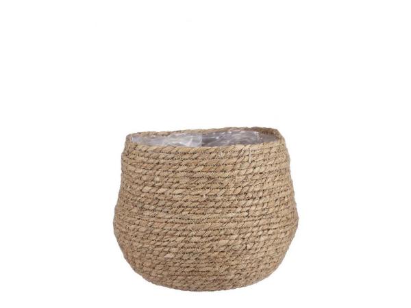 Mica Dekorationskorb Jorck braun, 24 x 26 cm