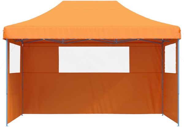 vidaXL Party-Zelt Orange 279 x 410 x 315 cm Oxford-Stoff 42023595 Bild 3