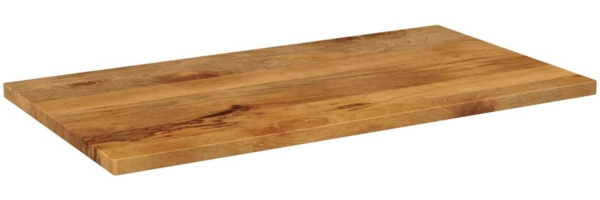 vidaXL Tischplatte 110x70x2,5 cm Rechteckig Massivholz Mango 371608