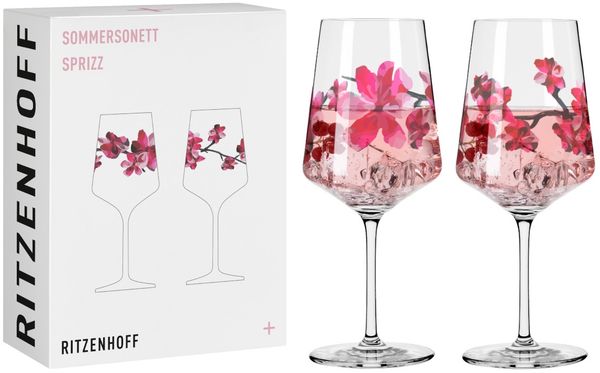 Ritzenhoff 3461006 Aperitifglas-Set #11, #12 SOMMERSONETT Ana Vasconcelos 2023