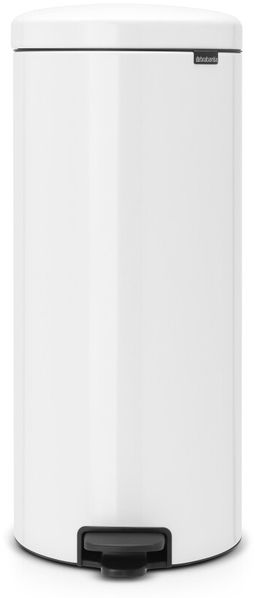 Treteimer 30 L mit Kunststoffeinsatz (B: 29,3cm, T: 38cm, H: 67,9cm) White Bild 8